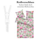 Bettwäsche-Set 2-teilig Baumwolle 135x200/80x80cm...