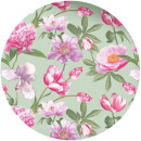 Bettwäsche-Set 2-teilig Baumwolle 135x200/80x80cm Flower Green