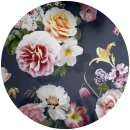 Bettwäsche-Set 2-teilig Baumwolle 135x200/80x80cm Flower Blue