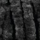 Flauschvorhangstrang für Flauschvorhang Schwarz 185 cm