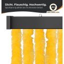 Flauschvorhangstrang für Flauschvorhang Gelb 200 cm