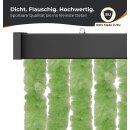 Flauschvorhangstrang für Flauschvorhang Grün 200 cm