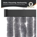 Flauschvorhangstrang für Flauschvorhang Anthrazit 220 cm