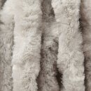 Flauschvorhangstrang für Flauschvorhang Hellgrau 220 cm