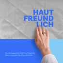 Bettdecke Sommersteppbett - Hellgrau - 135 x 200 cm