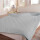 Bettdecke Sommersteppbett - Hellgrau - 135 x 200 cm