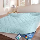 Bettdecke Sommersteppbett - Hellblau - 135 x 200 cm