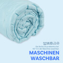Bettdecke Sommersteppbett - Hellblau - 135 x 200 cm