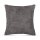 Kissenhülle Chenille Cross 60 cm x 60 cm Silber