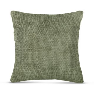 Kissenhülle aus Chenille hochwertig 60x60cm Salbei