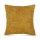 Kissenhülle aus Chenille hochwertig 60x60cm Senf