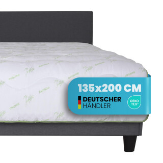 Steppbett "Bamboo" mit Bambusfasern 135x200 cm