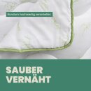 Steppbett "Bamboo" mit Bambusfasern 135x200 cm