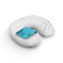 Nackenhörnchen "Silver Protect" aus Memory-Schaum 30x35cm