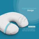 Nackenhörnchen "Silver Protect" aus Memory-Schaum 30x35cm