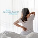 Nackenrolle "Silver Protect" aus Memory-Schaum 15x40cm