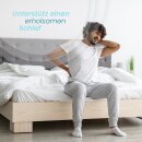 Nackenrolle "Silver Protect" aus Memory-Schaum 15x40cm