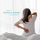 Nackenstützkissen "Silver Protect" aus Memory-Schaum 30x60cm mit Gel Pad