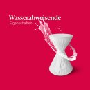 Stehtischhusse mit Schleife Polyester-Stretch Ø60x145cm Weiß