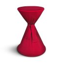 Bistro Stehtischhusse Ø80cm x 145cm - Rot