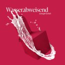 Stuhlhusse mit rundem Abschluss für Events/Gastro Rot