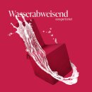 Stuhlhusse mit geradem Abschluss für Events/Gastro Rot