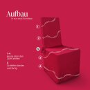 Stuhlhusse mit geradem Abschluss für Events/Gastro Rot