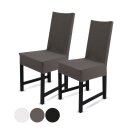 Stuhlhusse mit geradem Abschluss für Heim/Gastro...