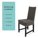 Stuhlhusse mit geradem Abschluss für Heim/Gastro...