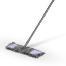 Bodenwischer Wischmopp aus Mikrovelour/Chenille Anthrazit