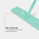 Bodenwischer Wischmopp aus Mikrovelour/Chenille Mint