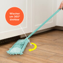 Bodenwischer Wischmopp aus Mikrovelour/Chenille Mint