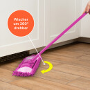 Bodenwischer Wischmopp aus Mikrovelour/Chenille Pink