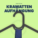 Kleiderbügel 20 Stück - Platzsparender Bügel (Dicke: 4mm) - Made in EU