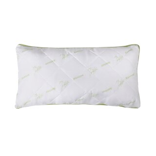 Kopfkissen "Bamboo Mesh" mit Bambusveredelung 40x80 cm