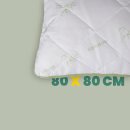 Kopfkissen "Bamboo Mesh" mit Bambusveredelung 80x80 cm