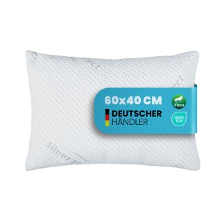 Viscoelastische Nackenkissen - Silver Protect 40x60 cm - Nackenstützkissen