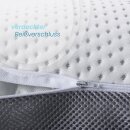 Nackenstützkissen "Silver Protect" Memory-Schaum 40x60cm