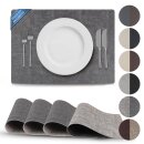 Platzset Tischset in Lederoptik 46x33cm