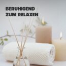 Stumpenkerzen "Schwarz", Größe Ø7cm x Höhe: 8 cm, Wachskerzen lange Brenndauer bis zu 20h - unparfümierte Säulenkerze