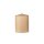 Stumpenkerzen Wachs unparfümiert Beige Ø7cm x 8cm