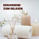 Stumpenkerzen Wachs unparfümiert Braun Ø7cm x 12cm