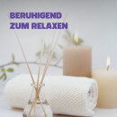 Stumpenkerzen "Lila", Größe Ø7cm x Höhe: 16 cm, Wachskerzen lange Brenndauer bis zu 50h - unparfümierte Säulenkerze
