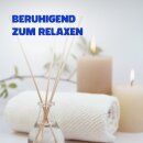 Stumpenkerzen Wachs unparfümiert Dunkelblau Ø7cm x 20cm