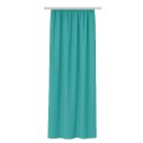 Gardine Blickdicht "Ellen" mit Universalband - 140x245 cm - Türkis