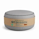 Bodenkissen Sitzpouf Indoor Ø54cm Hellgrau
