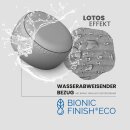 Bodenkissen Sitzpouf Outdoor Ø54cm Hellgrau