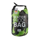 Schwimmbeutel "Drybag" Camouflage - Grün (...