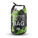 Schwimmbeutel "Drybag" 28x18cm Camouflage Grün 2er-Pack