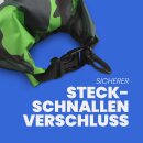 Schwimmbeutel "Drybag" 28x18cm Camouflage Grün 2er-Pack